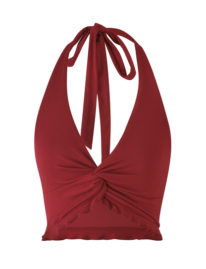 ZARIA HALTER TOP